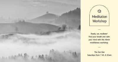 Facebook Event Cover template