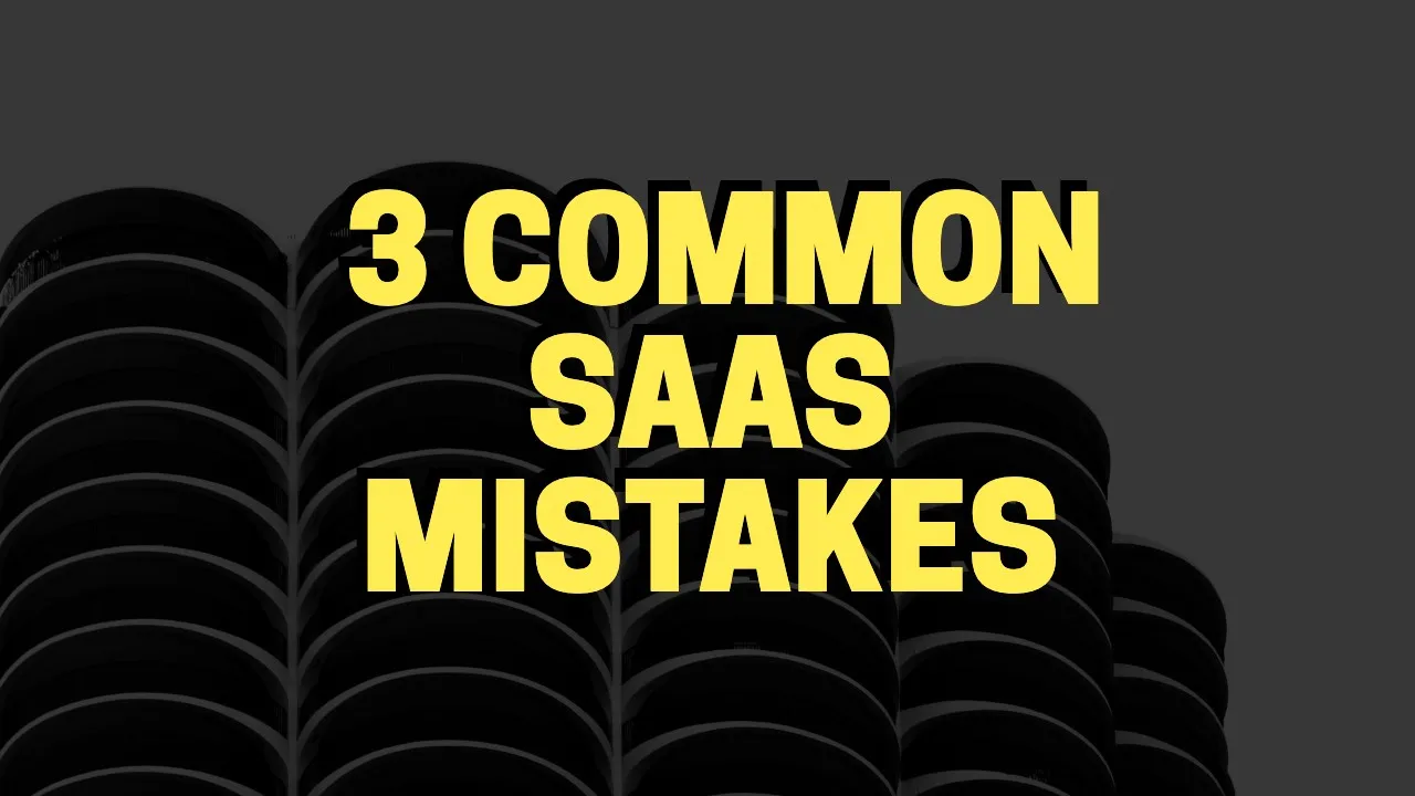 Business YouTube thumbnail template from Snappa featuring the Cooper Hewitt font with bold yellow text on a dark background