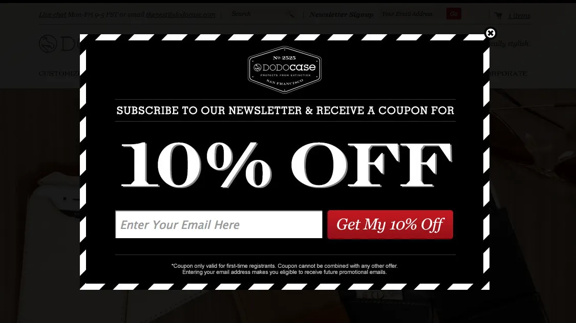 Discount offer