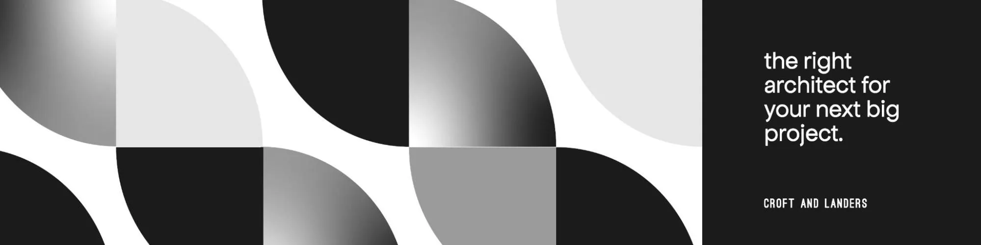 An example of an architecture themed LinkedIn banner
