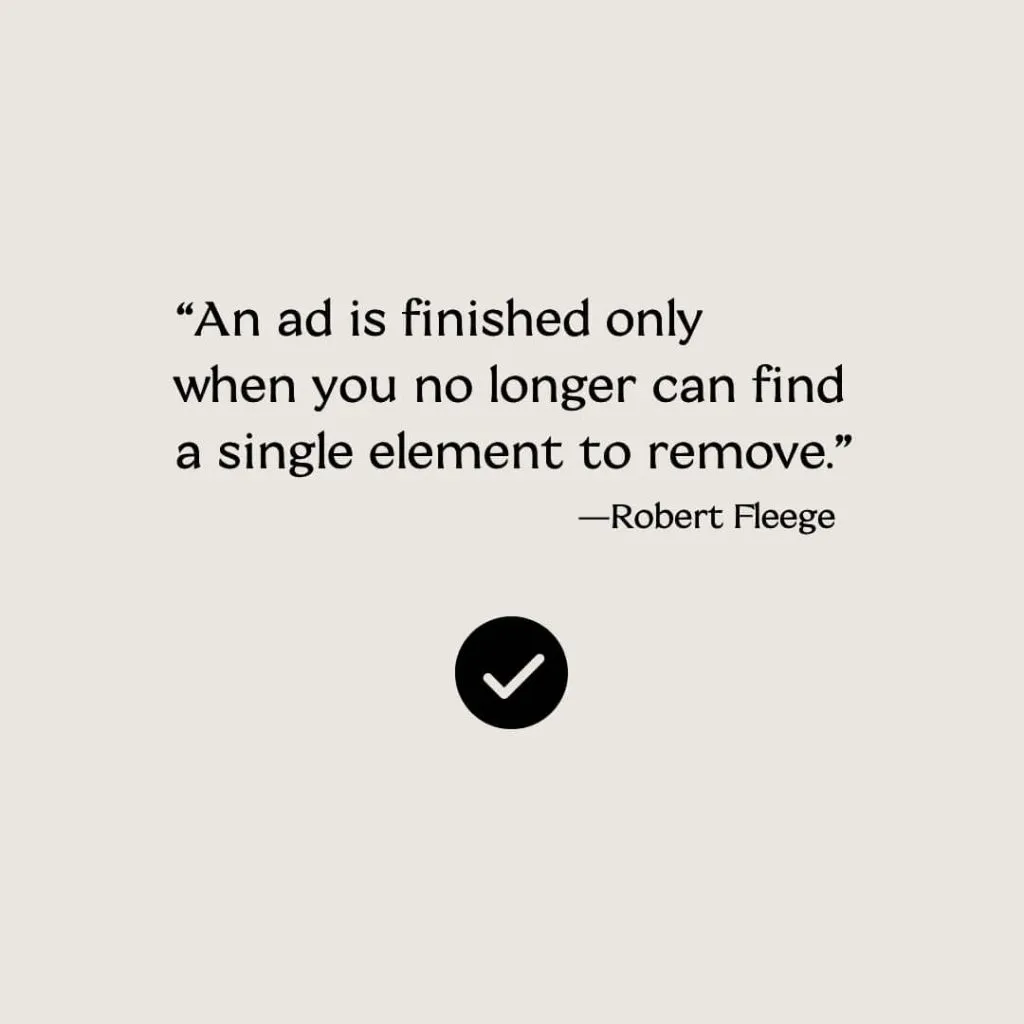 marketing ad quotation