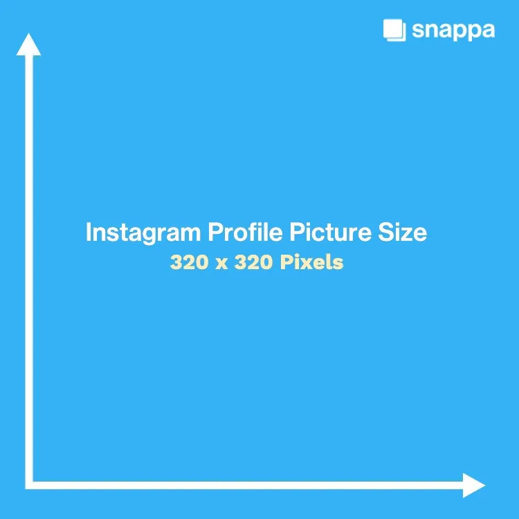 Instagram profile picture size guide