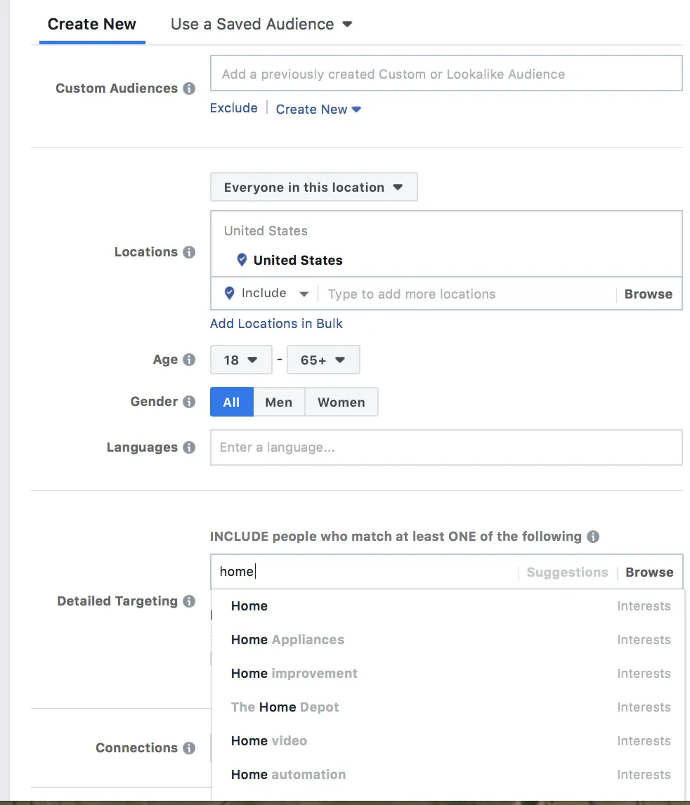 Instagram ad manager on Facebook