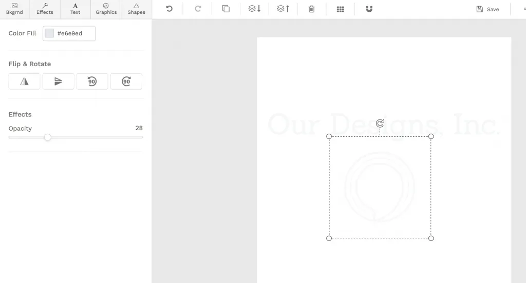 circular watermarks