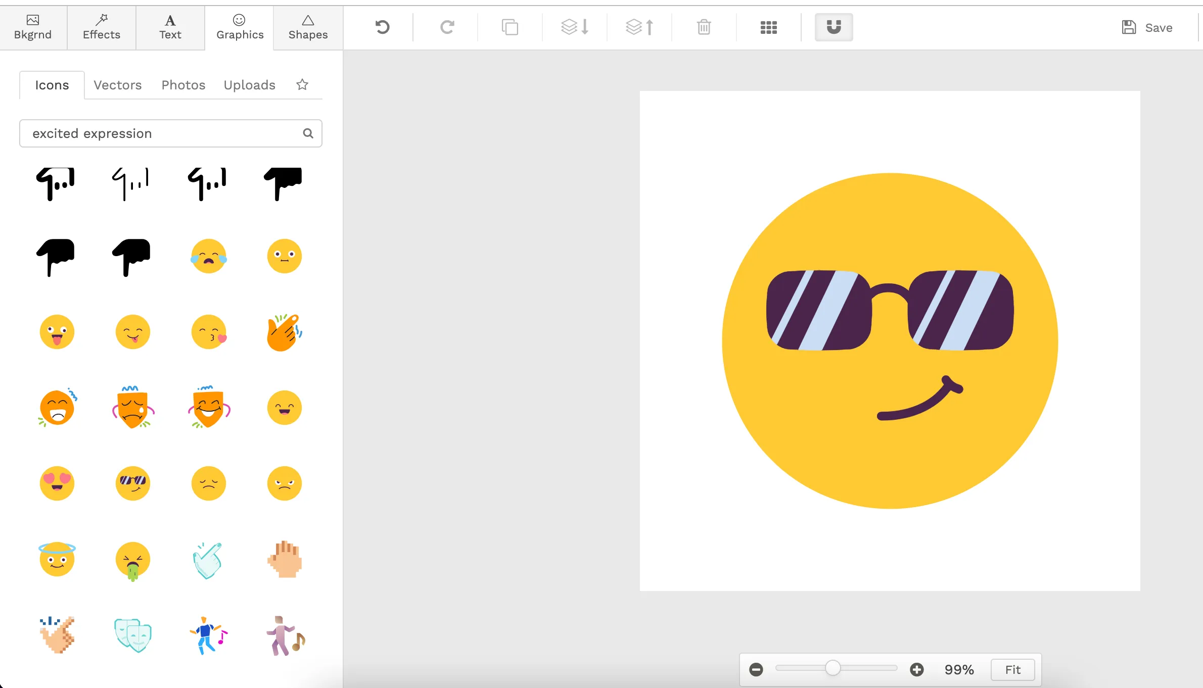 Twitch emote maker in Snappa