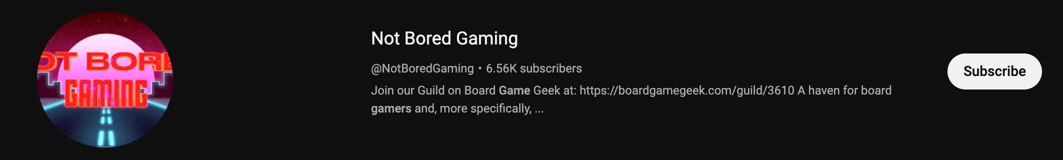 Cropped YouTube profile picture example