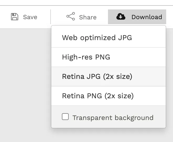 How to save and download a Reddit banner in Snappa